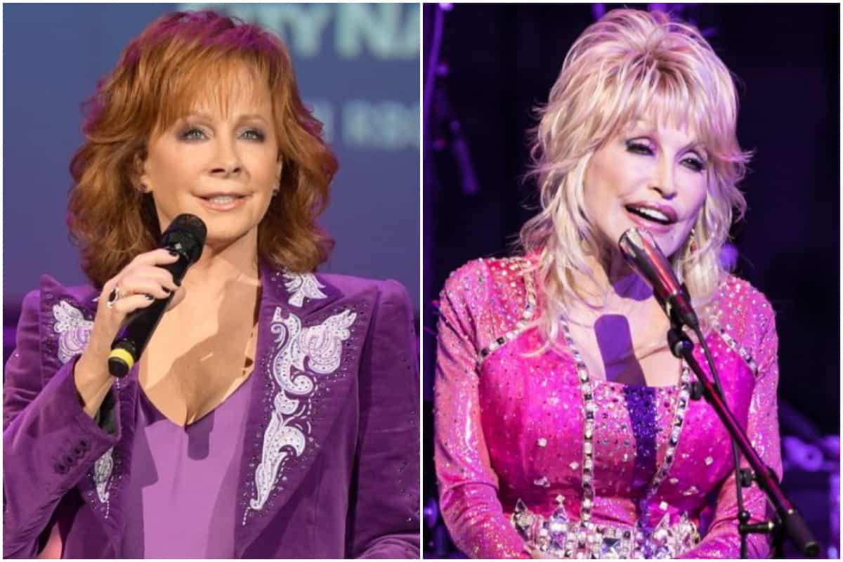 Reba McEntire; Photo by Jason Kempin/Getty Images, Dolly Parton; Photo by Andrew Wendowski